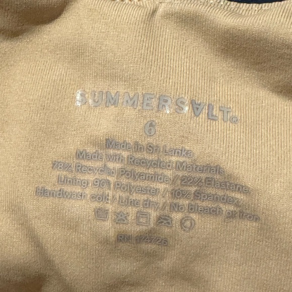 Brand New Summersalt Oasis Stars One Piece Swimsuit Size 6 - Picture 5 of 5